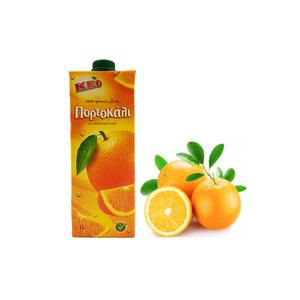 欧洲塞浦路斯 原装进口果汁饮料keo凯莉欧100%橙汁 1l*12