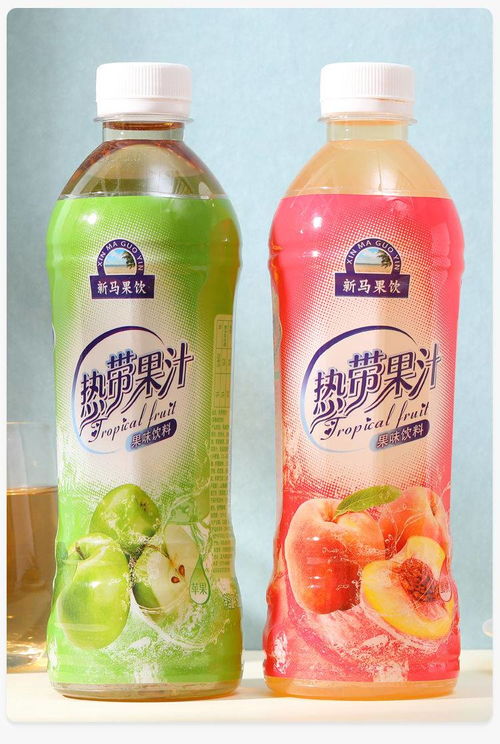 新日期水蜜桃果汁饮料整箱批发500ml苹果葡萄果汁果味饮品